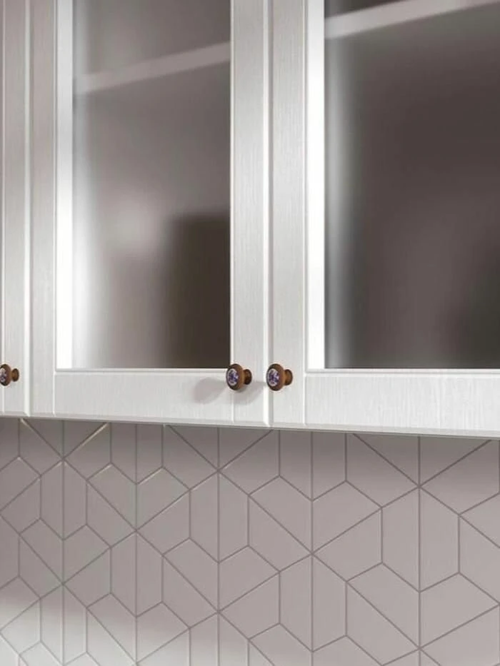 Кухонный гарнитур Хозяюшка 1.5 м, мебель для дома и кухни, Акация белая / Сапфир